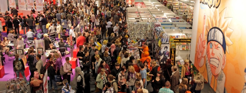 Gedränge auf der Frankfurter Buchmesse